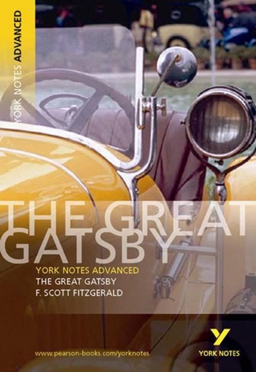 Cover of the book The Great Gatsby by F Scott Fitzgerald, Pearson Education Limited
