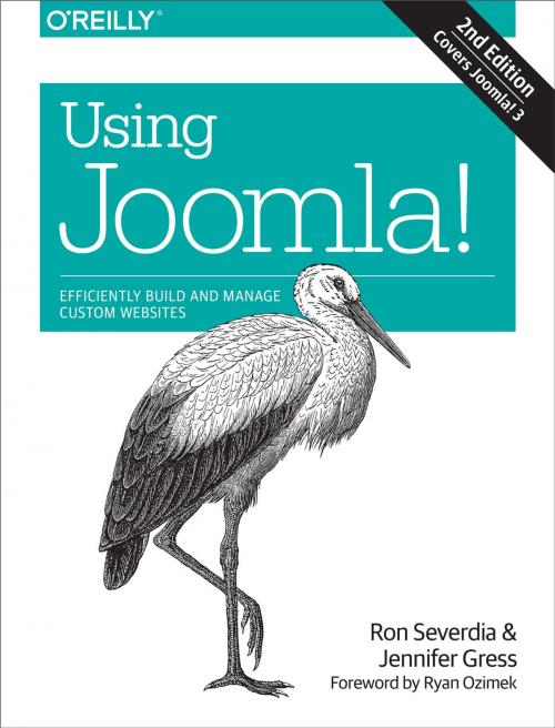 Cover of the book Using Joomla! by Ron Severdia, Jennifer Gress, O'Reilly Media