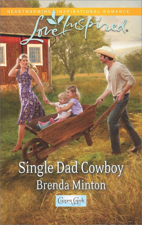 Cover of the book Single Dad Cowboy by Brenda Minton, Harlequin