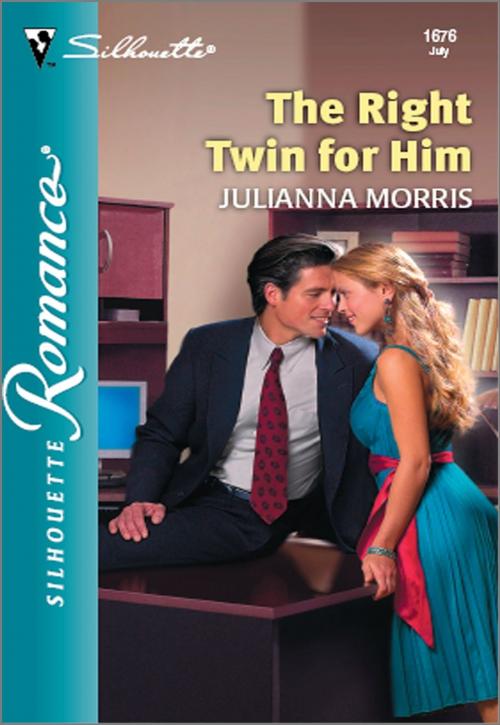 Cover of the book The Right Twin For Him by Julianna Morris, Harlequin