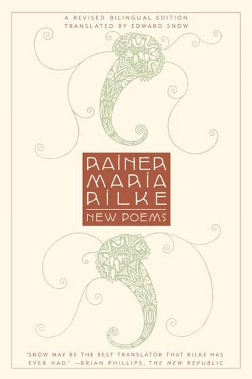 Cover of the book New Poems by Rainer Maria Rilke, Farrar, Straus and Giroux