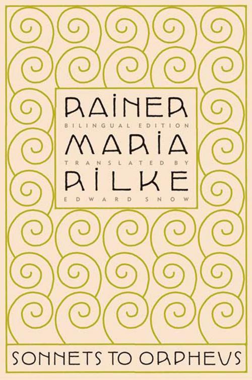 Cover of the book Sonnets to Orpheus by Rainer Maria Rilke, Farrar, Straus and Giroux