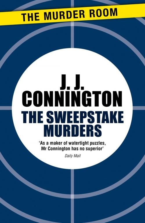 Cover of the book The Sweepstake Murders by J. J. Connington, Orion Publishing Group