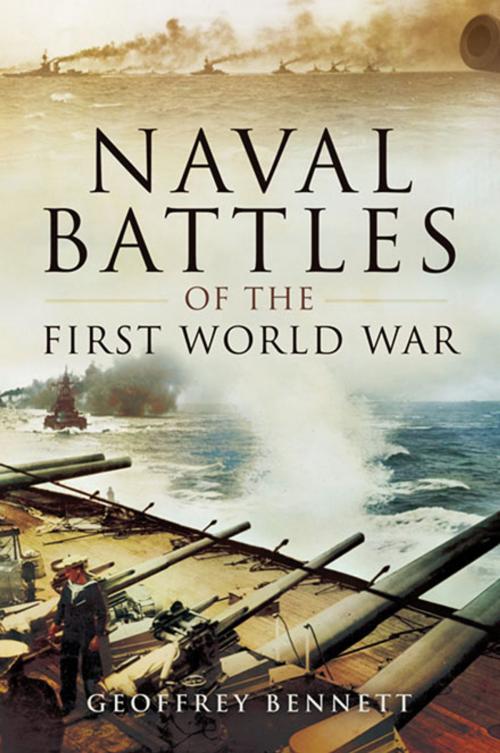 Cover of the book Naval Battles of the First World War by Geoffrey Bennett, Pen and Sword
