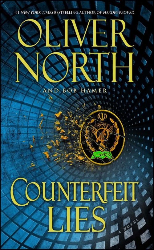 Cover of the book Counterfeit Lies by Oliver North, Bob Hamer, Threshold Editions