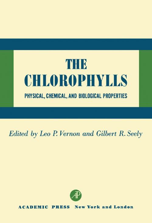 Cover of the book The Chlorophylls by , Elsevier Science