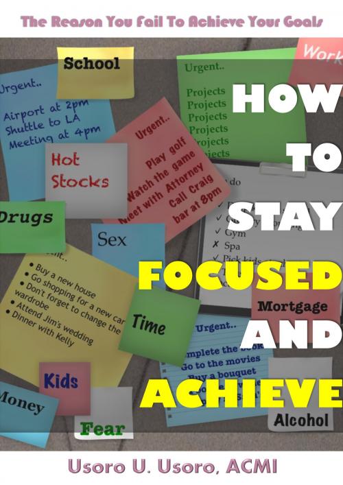 Cover of the book How To Stay Focused And Achieve by Usoro U. Usoro, ACMI, BookBaby