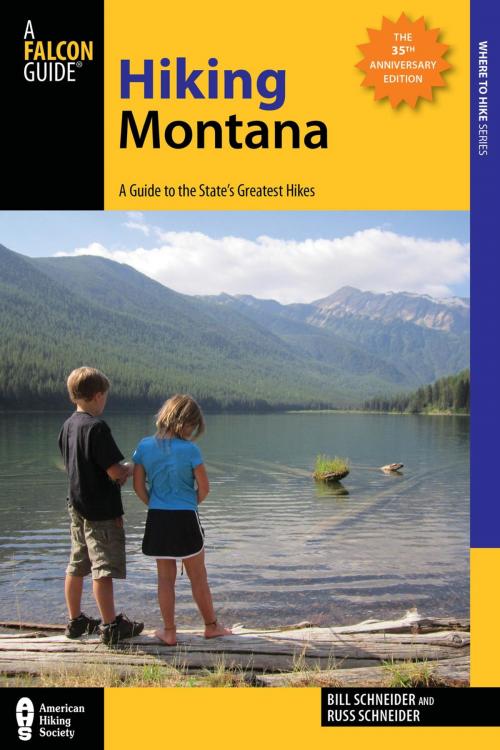 Cover of the book Hiking Montana by Bill Schneider, Russ Schneider, Falcon Guides
