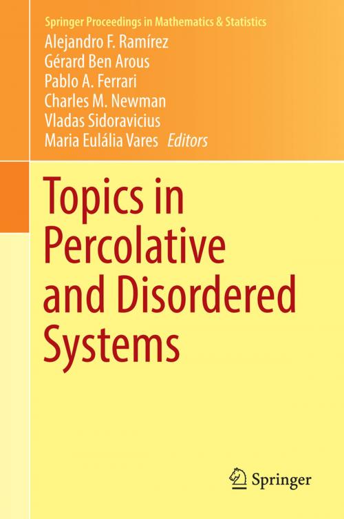 Cover of the book Topics in Percolative and Disordered Systems by , Springer New York