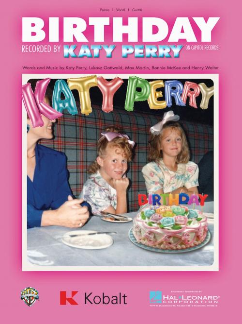 Cover of the book Birthday by Katy Perry, Hal Leonard