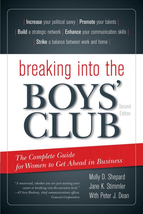 Cover of the book Breaking into the Boys' Club by Molly D. Shepard, Jane K. Stimmler, Taylor Trade Publishing