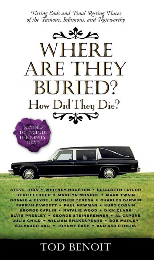 Cover of the book Where Are They Buried? by Tod Benoit, Running Press