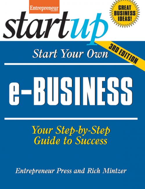 Cover of the book Start Your Own e-Business by Entrepreneur magazine, Rich Mintzer, Entrepreneur Press