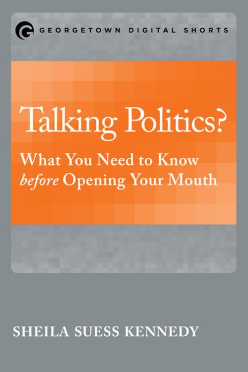 Cover of the book Talking Politics? by Sheila Suess Kennedy, Georgetown University Press