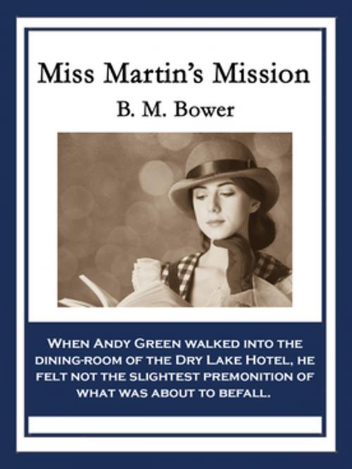 Cover of the book Miss Martin's Mission by B. M. Bower, Wilder Publications, Inc.