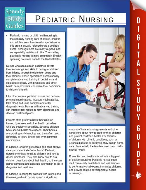 Cover of the book Pediatric Nursing (Speedy Study Guides) by Speedy Publishing, Speedy Publishing LLC