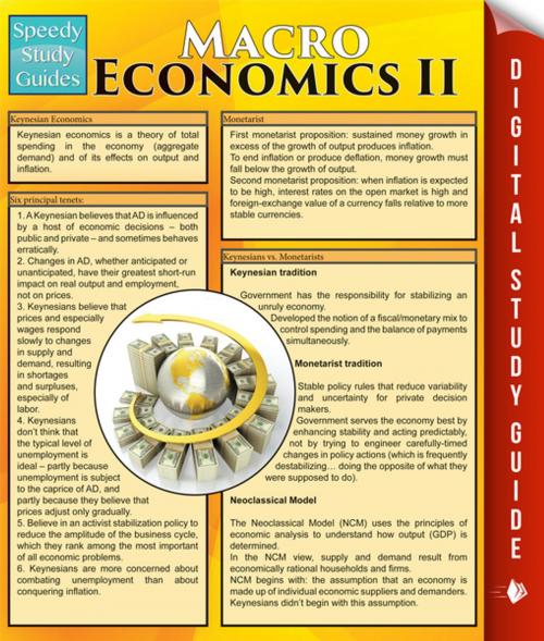 Cover of the book Macro Economics ll (Speedy Study Guides) by Speedy Publishing, Speedy Publishing LLC