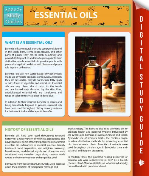 Cover of the book Essential Oils (Speedy Study Guides) by Speedy Publishing, Speedy Publishing LLC