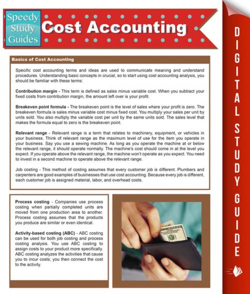 Cover of the book Cost Accounting (Speedy Study Guides) by Speedy Publishing, Speedy Publishing LLC