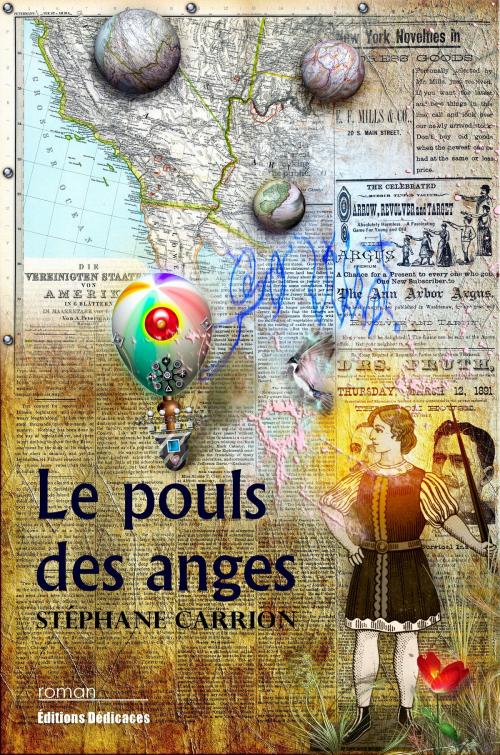 Cover of the book Le pouls des anges by Stéphane Carrion, Editions Dedicaces