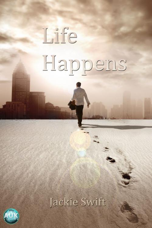 Cover of the book Life Happens by Jackie Swift, Andrews UK