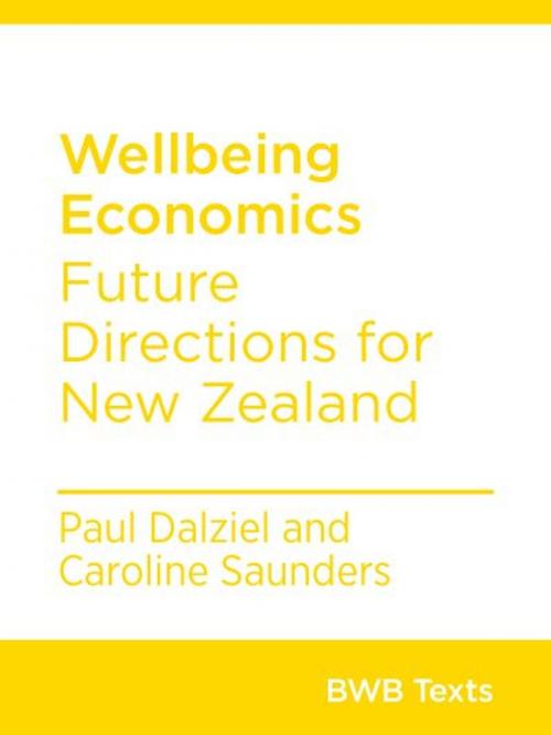 Cover of the book Wellbeing Economics by Paul Dalziel, Bridget Williams Books