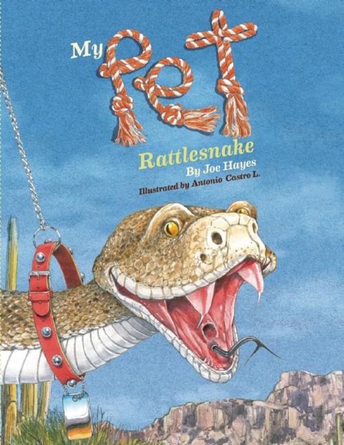 Cover of the book My Pet Rattlesnake by Joe Hayes, Antonio Castro L., Cinco Puntos Press