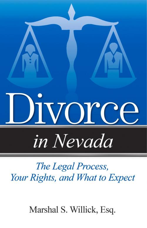 Cover of the book Divorce in Nevada by Marshal S Willick, Addicus Books