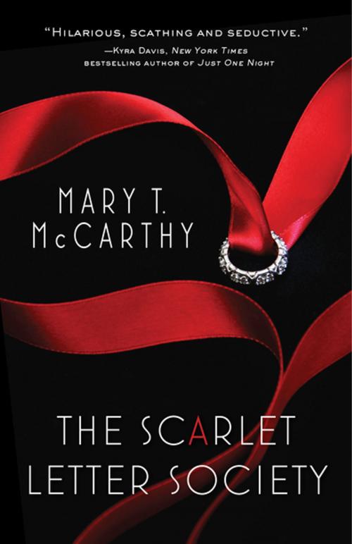 Cover of the book The Scarlet Letter Society by Mary T. McCarthy, Polis Books
