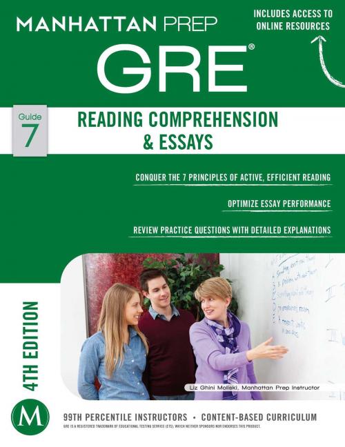 Cover of the book GRE Reading Comprehension & Essays by Manhattan Prep, Manhattan Prep Publishing