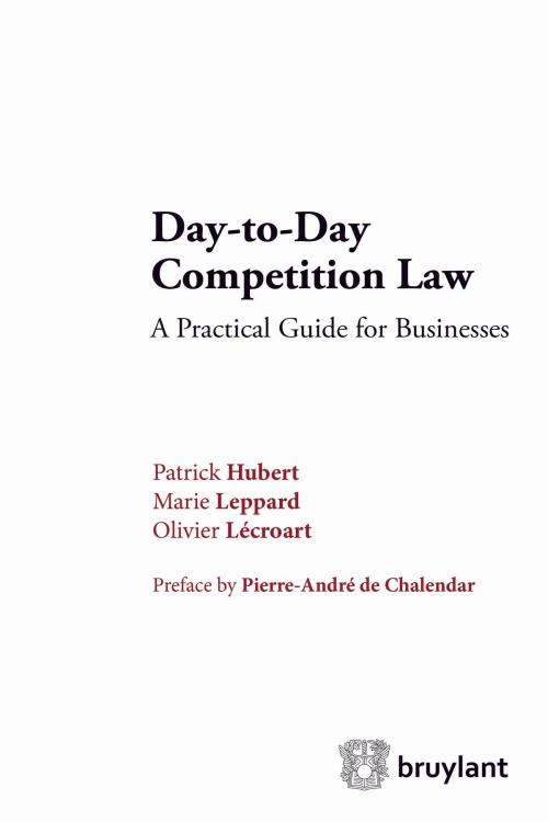 Cover of the book Day-to-Day Competition Law by Patrick Hubert, Marie Leppard, Olivier Lécroart, Pierre-André de Chalendar, Bruylant