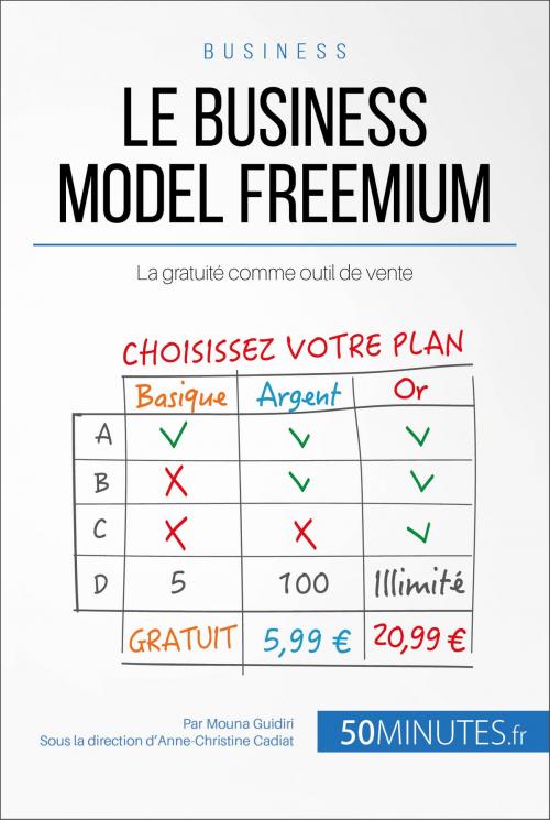 Cover of the book Le business model freemium by Mouna Guidiri, Anne-Christine Cadiat, 50Minutes.fr, 50Minutes.fr