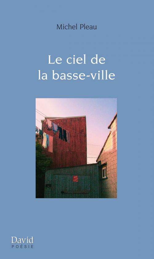 Cover of the book Le ciel de la basse-ville by Michel Pleau, Éditions David