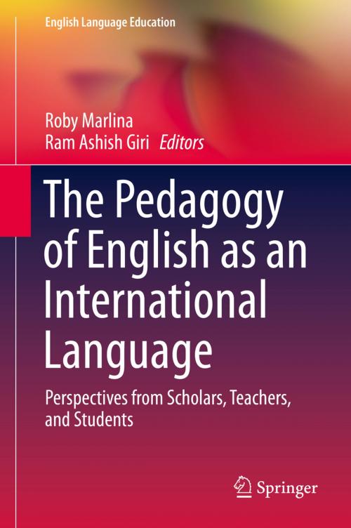 Cover of the book The Pedagogy of English as an International Language by , Springer International Publishing