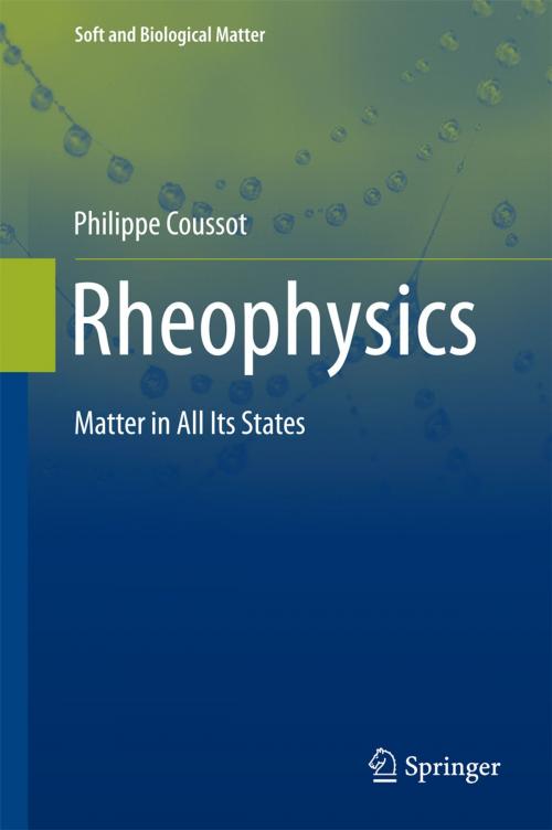 Cover of the book Rheophysics by Philippe Coussot, Springer International Publishing