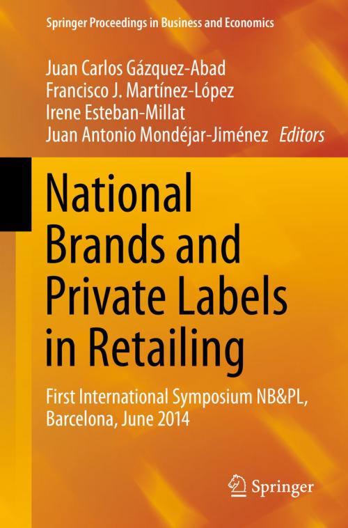 Cover of the book National Brands and Private Labels in Retailing by , Springer International Publishing