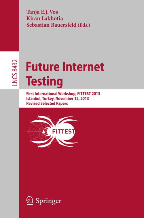 Cover of the book Future Internet Testing by , Springer International Publishing