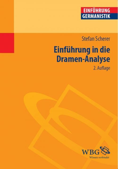 Cover of the book Einführung in die Dramen-Analyse by Stefan Scherer, wbg Academic