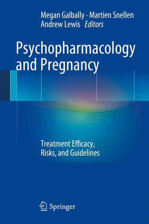 Cover of the book Psychopharmacology and Pregnancy by , Springer Berlin Heidelberg