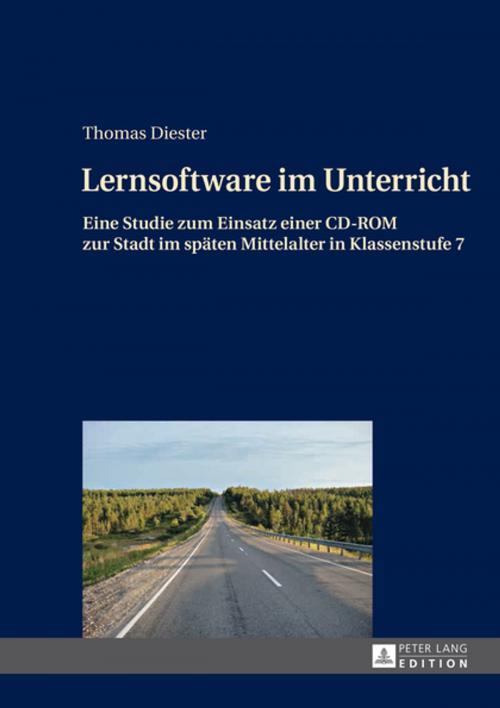 Cover of the book Lernsoftware im Unterricht by Thomas Diester, Peter Lang