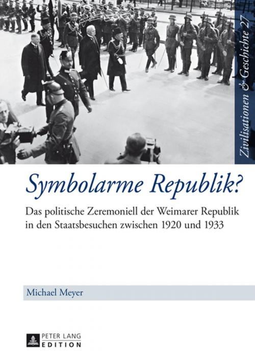 Cover of the book Symbolarme Republik? by Michael Meyer, Peter Lang