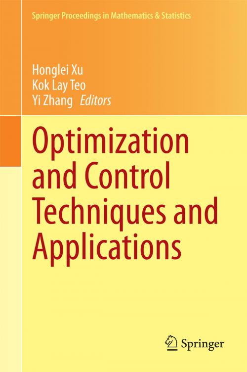 Cover of the book Optimization and Control Techniques and Applications by , Springer Berlin Heidelberg