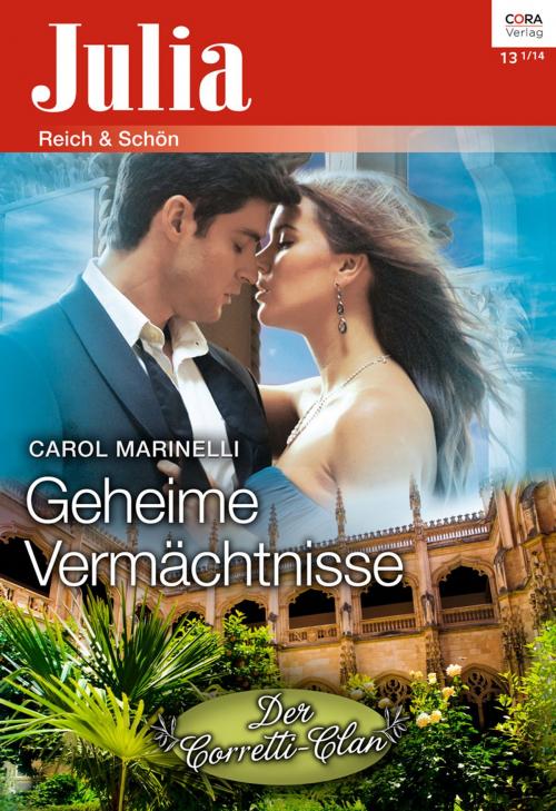 Cover of the book Geheime Vermächtnisse by Carol Marinelli, CORA Verlag