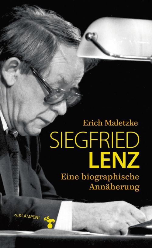 Cover of the book Siegfried Lenz by Erich Maletzke, zu Klampen Verlag