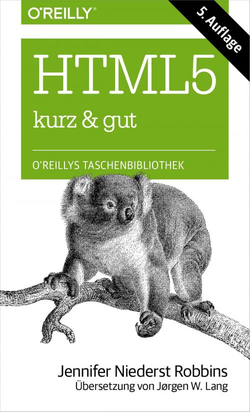 Cover of the book HTML5 kurz & gut by Jennifer Niederst Robbins, O'Reilly Media