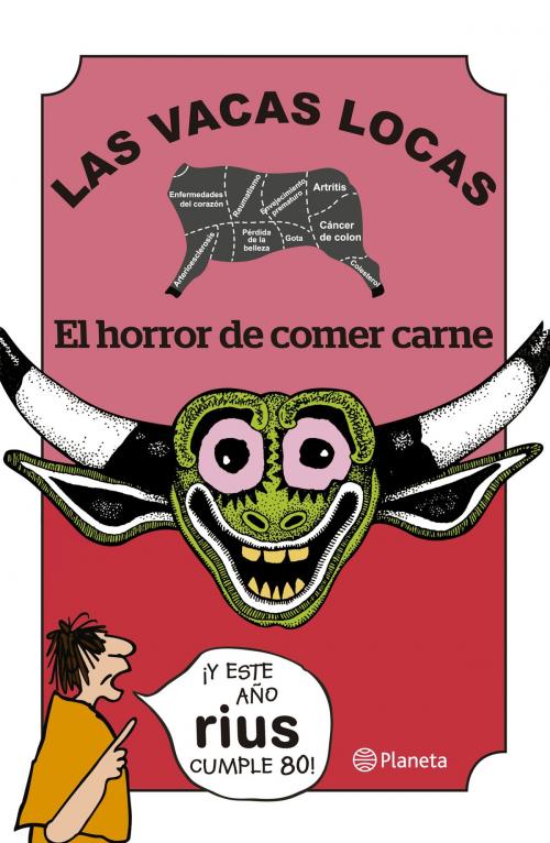 Cover of the book Las vacas locas by RIUS, Grupo Planeta - México