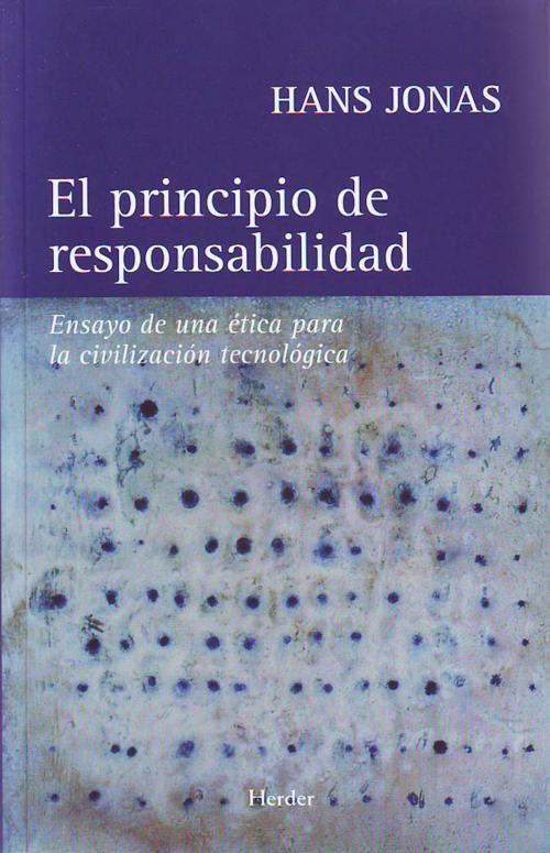 Cover of the book El principio de responsabilidad by Hans Jonas, Herder Editorial