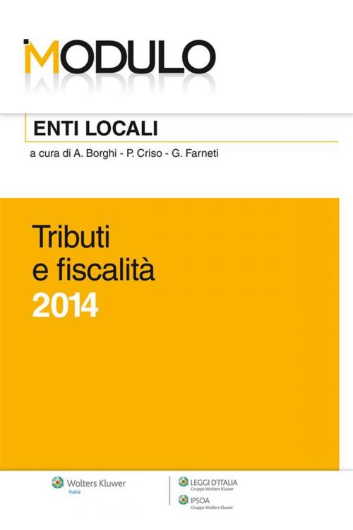 Cover of the book Modulo Enti locali Tributi e fiscalità by Antonino Borghi, Piero Criso, Giuseppe Farneti (a cura di), Ipsoa