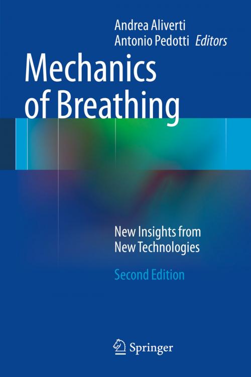 Cover of the book Mechanics of Breathing by , Springer Milan