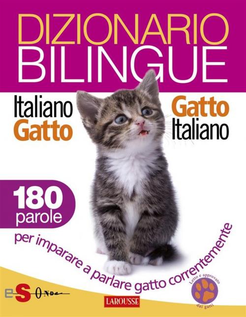 Cover of the book Dizionario bilingue Italiano-gatto Gatto-italiano by Roberto Marchesini, Edizioni Sonda